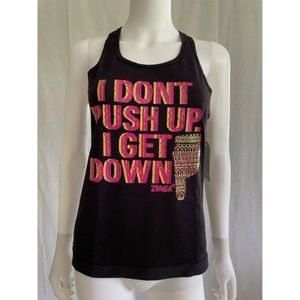 NWT Zumba Wear Women's Top Tank Activewear S